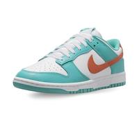 NIKE Men's Dunk Low Retro Sneaker, White Cosmic Clay Dusty Cactus, 7.5 UK