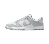 NIKE Men's Dunk Low Retro Sneaker, White Lt Smoke Grey White, 8 UK