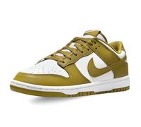 NIKE Men's Dunk Low Retro Sneaker, White Pacific Moss 105, 9.5 UK