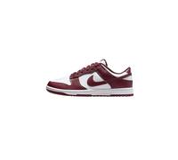 NIKE Men's Dunk Low Retro Sneaker, White Redwood Gym Red, 9.5 UK