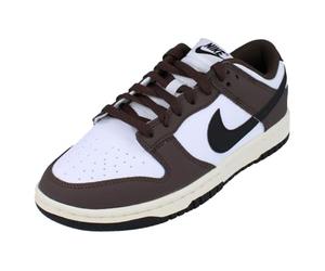 NIKE Mens Dunk Low Sneaker, Baroque Brown Black White Sail, 6 UK