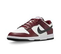 NIKE Mens Dunk Low Sneaker, Dark Team Red Black Summit White, 9 UK