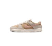 NIKE Men's Dunk Low Sneaker, Phantom Washed Coral Parachute Beige, 10 UK