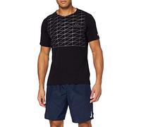 Nike Men's Dv Rise 365 Gx Flsh T-Shirt, Mens, T-Shirt, CU7876, Black/Reflective Silver, S
