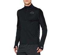 Nike Men's Dvn Element Gx Flsh Sweatshirt, mens, Sweatshirt, CU7852, Black/Reflective Silver, XXL