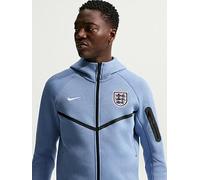 Nike Men's England Tech Fleece Windrunner Full Zip Hoodie - Blue, Work Blue/White, Size S, Men Work Blue/White