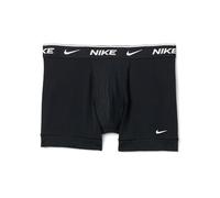 Nike mens Essential Cotton Stretch W/Fly Trunk Underwear (3-pack), Black/Black/Black, S