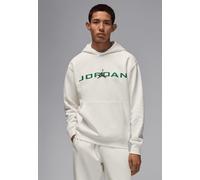 Nike Mens Essential Fleece Air Stretch Overhead Hoodie in Off-White - Size Medium