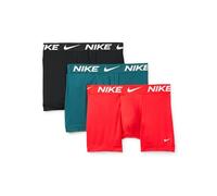 Nike mens Essential Micro Stretch Boxer Brief Underwear (3-pack), Chile Red, XL
