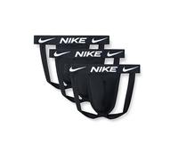 Nike Men's Essential Micro Stretch Jock Strap 3pk Underwear Jockstrap, Black/Black/Black, S