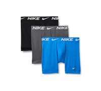 Nike mens Essential Micro Stretch Trunk Underwear (3-pack), Photo Blue/Dark Grey/Black, XL