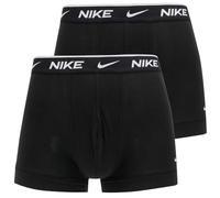 Nike Men's Everyday Cotton Stretch Trunks 2Pk, Black, M