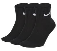 Nike Men's Everyday Cushioned Crew Training Socks (6 Pairs), -010 Black., M