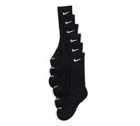 Nike Everyday Plus Cushioned Training Crew Socks (6 Pairs) - Black - Cotton/Polyester/Elastane 8-11