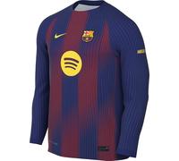 Nike Men's Fc Barcelona 2025/26 Stadium Home Replika-Longsleeve-fußballtrikot Mit Nike Dri-fit-technologie Für Herren Replica Long Sleeve Football Shirt