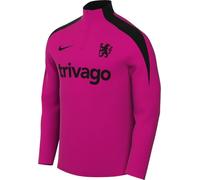 Nike Men's Fc Chelsea Strike Third Dri-fit Fußball-Drill-Oberteil für Herren Top, Pink Prime/Black, L