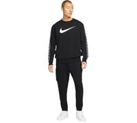 Nike | Men's Fleece Cargo Crew Neck Tracksuit - Black / L