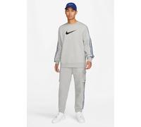 Nike Mens Fleece Sportswear Crew Neck Tracksuit in Grey Cotton - Size X-Large