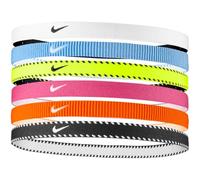 Nike Flex Classic Headbands 6PK Sport Volt Elastic Hair Bands (6 Units)