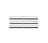 NIKE Classic Flexible Slim Hairband (Pack of 6) (One Size) (Black/White)