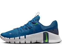 Nike Men's Free Metcon 5 Low, Court Blue Green Strike Thunder Blue, 8 UK