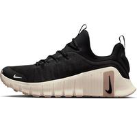 NIKE Men's Free Metcon 6 Sneaker, Black Coconut Milk Gum Light Brown, 9 UK