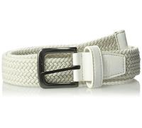 NIKE Men's G-Flex Woven Stretch Golf Belt, White, 34