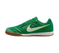 NIKE Men's Gato Futsal Shoes, Stadium Green/White/Green STRI, 5.5