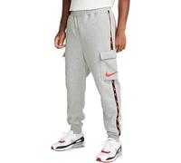 NIKE Men's Grey & Black Sportswear Repeat Fleece Cargo Joggers XL BNWT C2139