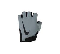 NIKE Mens Gym Essential 2024 Fitness Fingerless Gloves (S) (Grey/Black)