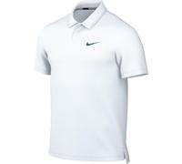 Nike Men's Herren Court Dri-fit Advtg Polo Top, White/Malachite, M