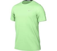 NIKE Men's Herren Dri-fit Uv Miler Ss Top, Vapor Green/Reflective Silv, S