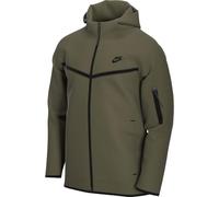Nike Men's Sportswear Tech Fleece Hooded Full Zip LS TOP, Rough Green/Black, XL