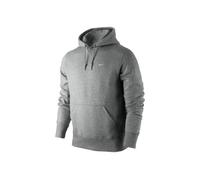 Nike Men's Hooded Sweatshirt, mens, 404538-063, dark grey heather/dark grey heather/white, XL