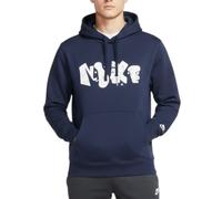 Nike Mens Hoodie Fleece Pullover Hooded Top Sweatshirt Black,Grey S,M,L,XL NEW