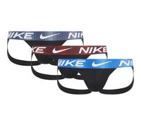 Nike Men's Jock Strap 3pk Underwear, Blk-gm RYL/Ash Slt/Bur Crsh Pix Wb, XL