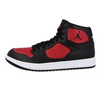 (Black/Gym Red-White, UK10.5) Nike Jordan Access Men's Trainers Sneakers Basketball Fashion Shoes