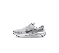 Nike Men's Journey Road Running Shoes Sneaker, White/Metallic Silver/Black/Ashen Slate, 10 UK