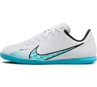 NIKE Men's Jr Vapor 15 Club Ic Sneaker, White Baltic Blue Pink Blast, 2.5 UK