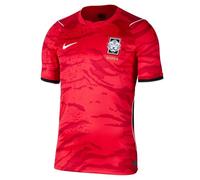 Nike Men's Korea Dri-FIT Short-Sleeve Stadium Home Jersey, Global Red/Black/WHI, L