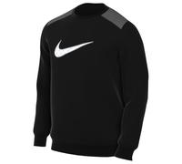 Nike Mens Large Swoosh Logo Black Jumper Cotton - Size Large