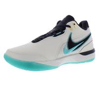Nike Men's Lebron NXXT Gen AMPD Basketball Shoes, Light Orewood Brown/Washed Teal/Metallic Gold, 10.5 UK