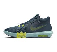 NIKE Men's Lebron Witness 8 Basketball Shoes Laced, Armory Navy Cyber Green Frost 402, 8.5 UK