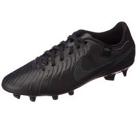 Nike Men's Legend 10 Academy Fg/Mg Soccer Shoe, Black/Black-Deep Jungle, 10.5 UK