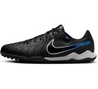 NIKE Men's Legend 10 Academy Tf Sneaker, Black/Chrome-Hyper Royal, 8.5 UK