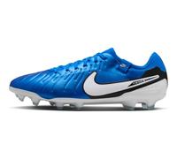 Nike Tiempo Legend 10 Pro Firm-Ground Low-Top Football Boot - Blue 7.5