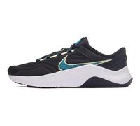NIKE Men's Legend Essential 3 Sneaker, Anthracite/Blue Lightning-White-Black, 10.5 UK