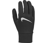 NIKE RUNNING GLOVES MENS DRI LIGHTWEIGHT TECH TOUCH SCREEN PHONE HI-VIZ BLACK