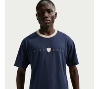 Nike Men's Loose-Fit Golf T-Shirt - Blue - Cotton
