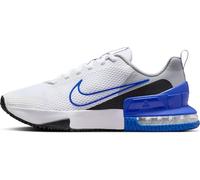 Nike Men's M AIR MAX Alpha Trainer 6 Cross Trainers, White/Hyper Royal-Lt Smoke Gre, 9